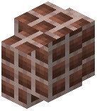 Tiled Umber Brick Wall