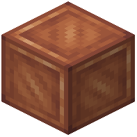 Ginger Dark Metal Block