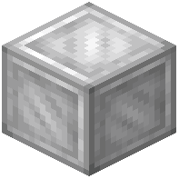 White Dark Metal Block