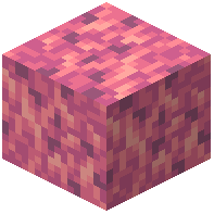 Red Crystal Moss Block
