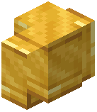 Indented Gold Block Wall