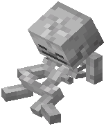 Leaning Skeleton