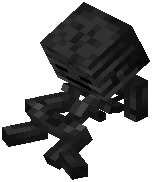 Leaning Wither Skeleton