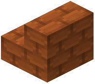 Orange Shingle Stairs