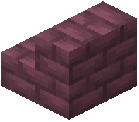 Purple Terracotta Brick Stairs