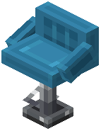 Light Blue Bar Stool