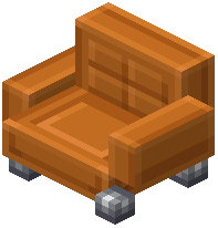 Orange Sofa