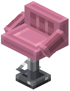 Pink Bar Stool
