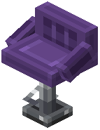 Purple Bar Stool