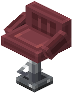 Red Bar Stool