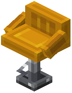 Yellow Bar Stool