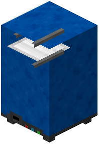Blue Vending Machine
