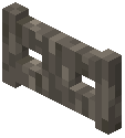 Acacia Log Fence Gate
