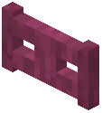 Crimson Stripped Stem Fence Gate