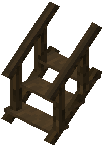 Dark Oak Stairs