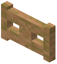Jungle Stripped Log Fence Gate