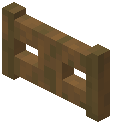 Spruce Stripped Log Fence Gate