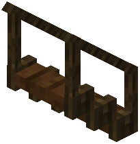 Dark Oak Bridge Stair