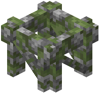 Mossy Cobblestone Bridge Pier