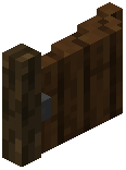 Dark Oak Curved Gate
