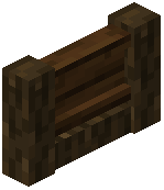 Dark Oak Stockade Fence