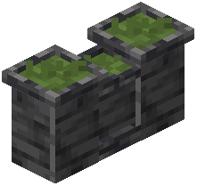 Deepslate Grass Topped Wall