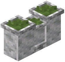 Diorite Grass Topped Wall