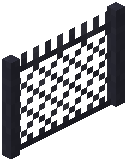 Expanded Mesh Metal Fence