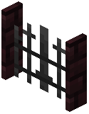 Nether Brick Railing Gate