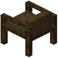 Dark Oak Modern Chair