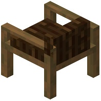 Stripped Spruce Modern Chair