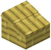Bamboo Planks Lower Base Roof