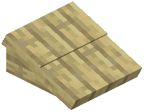 Birch Planks Lower Top Roof
