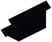 Black Concrete Steep Top Roof