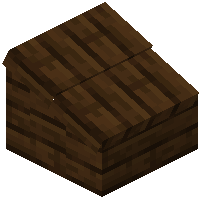 Dark Oak Planks Lower Base Roof