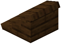Dark Oak Planks Roof