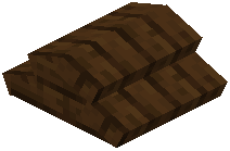Dark Oak Planks Top Roof