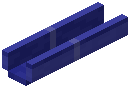 Blue Rain Gutter