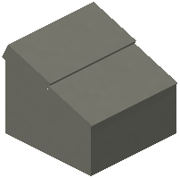 Light Gray Concrete Lower Base Roof
