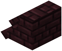 Nether Bricks Steep Base Roof