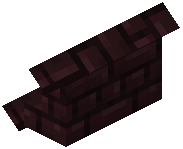 Nether Bricks Steep Top Roof