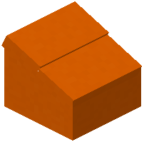 Orange Concrete Lower Base Roof