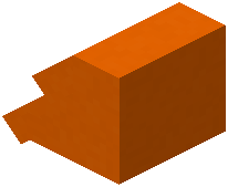 Orange Concrete Steep Base Roof