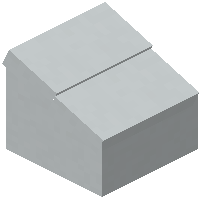 White Concrete Lower Base Roof