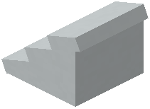 White Concrete Roof