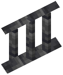 Cobbled Deepslate Railing