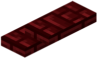 Red Nether Brick Loft Stairs