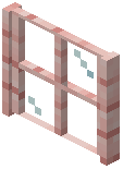 Cherry Planks Four Pane Window