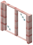 Rectangle Cherry Planks Window