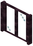 Rectangle Cherry Window